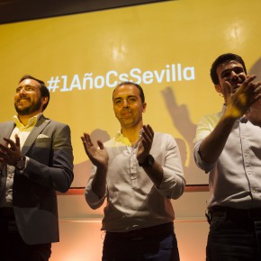 Millán destaca “el papel determinante de Ciudadanos” en su primer año en el Ayuntamiento de Sevilla