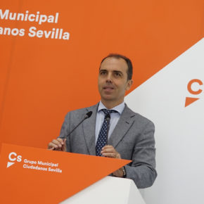 Millán (Cs) solicita “un pacto de ciudad entre las fuerzas constitucionales para que Sevilla funcione”