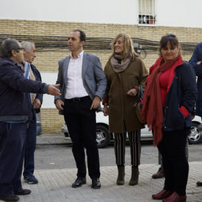 Millán (Cs) denuncia “el abandono” al que el alcalde del PSOE “tiene sometido a los vecinos de la Macarena”
