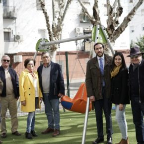 Moraga (Cs) reclama que el alcalde del PSOE “cumpla con la instalación de parques infantiles inclusivos en toda Sevilla”