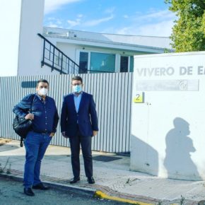 Benjumea pone de manifiesto “la dejadez” de la Diputación de Sevilla por la falta de uso de un vivero completamente equipado en Castilleja de la Cuesta