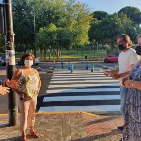 Ciudadanos Dos Hermanas solicita medidas urgentes en pasos de peatones de parques, centros escolares y estaciones de metro