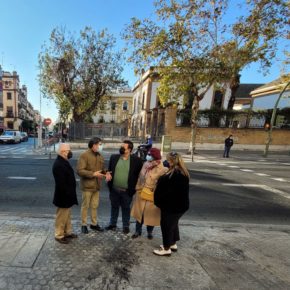 Ciudadanos exige habilitar el giro a la izquierda desde Feria a Barqueta durante las obras de Emasesa en Jiménez Becerril