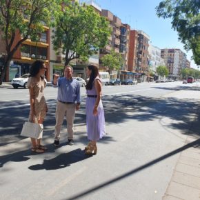 Ciudadanos alerta de la “eliminación” de más de una veintena de plazas de aparcamiento en la calle Luis Montoto