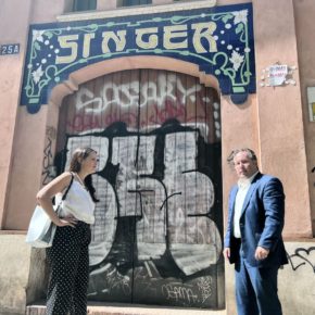 Ciudadanos lamenta el “letargo” de la Nave Singer y exige a Muñoz “un proyecto ambicioso” para poner en valor el edificio